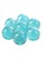 80 Pcs Mermerler 16MM Cam Mermerler Knicker Cam Toplar Dekorasyon Renk Nuggets Oyuncak Mavi ve Şeffaf (Yurt Dışından) 3