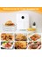 Hava Fryer Rafı Tun Toa Yayrak Yapılıklı Kurtucu Rafları Paslanmaz Çelik Hava Fritöz Sepet Tepsi Hava Fritöz Aksesuarları (Yurt Dışından) 3