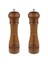 Biber Öğütücü - Biber Değirmeni, Biber Öğütücü, Deniz Tuzu Öğütücü, Ahşap Biber Değirmen Değirmeni Ayarlanabilir 2pcs L (Yurt Dışından) 5