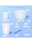 Reçine Için Silikon Ölçüm Kupaları, Reçine 600ML ve 250ML+ 100ML Silikon Bardak, Reçine Karıştırma Bardakları ile Reçine Malzemeleri (Yurt Dışından) 2