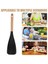Mutfak Spatula Karıştırma Spatula Kaşık Isıya Dayanıklı Yapışmaz Pişirme Pişirme ve Karıştırma Gıda Sınıfı Silikon Alet (Yurt Dışından) 5