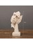 Zarif Düşünür Heykeli - Modern Yaratıcılar Için Soyut Maske Sanat Heykeli Dinlememe Ev Dekoru (Yurt Dışından) 4