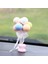 F-Dashboard Süsü Balon Bobblehead Araba Çizgi Dekor Araba Iç Kafa Süsleri Masa/ofis/oda Colo (Yurt Dışından) 2
