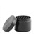 Spice Grinder 4 Katmanlar Öğütücü 2 Inç, Spice Öğütücü, Gıda Değirmeni Çinko Alaşımı Düz Öğütme, Siyah (Yurt Dışından) 1