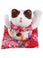 7inch Seramik Çağıran Kedi Maneki Neko Süs Feng Shui Dekorasyon Salıncak Şanslı Kedi C (Yurt Dışından) 1