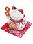7inch Seramik Çağıran Kedi Maneki Neko Süs Feng Shui Dekorasyon Salıncak Şanslı Kedi C (Yurt Dışından) 4