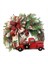 15 7 Inç Noel Çelenk Dekor Çelenk Yapay Çiçek Çelenk Noel ve Yeni Yıl Dekorasyonu Için Mükemmel (Yurt Dışından) 1