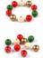200PCS 16MM Noel Ahşap Boncuklar Renkli Ahşap Boncuklar Craft Dıy Noel Dekorasyonu Için 10M Uzunluğunda Bir Ip ile Set (Yurt Dışından) 4