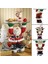 Noel Santa Clau Snack Tepsi Rafı Eğlenceli Noel Partisi Dekorasyonları (Yurt Dışından) 3