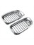 Otomobil Ileri Hava Grille Chrome Hayalet Maskesi Bmw E46 4 Door 2002-2005 51137030545 51137030546 (Yurt Dışından) 2