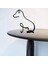 Köpek Minimalist Sanat Heykeli Kişiselleştirilmiş Metal Line Crafts-Oturma Odası Ev Ofisi Masa Duvar Dekor (Yurt Dışından) 2