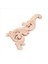 Ahşap Oyulmuş Çıkart Köşesi Onlay Aplike Kapı Duvar Dekor 12*6cm Boyasız (Yurt Dışından) 1