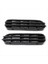 1paır Araç Kanal Çifti Çalıştırma Hava Akılığı Bmw E60/E61 E39 M5 Glossy Siyah Için Grille Izgara (Yurt Dışından) 2