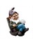 Gnome Cüce Sallanan Sandalye Süsü Reçine Açık Bahçe Dekorasyon Veranda Yavaşça Çay Tembel Dekorasyon Içmek (Yurt Dışından) 1