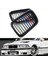 2x Araba Parlak Siyah Ön Başlıklı Böbrek Izgara Mesh Sport Racing Izgaralar Bmw E36 M3 3 Serisi 1997-1999 M-Color (Yurt Dışından) 3