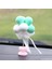 D-Dashboard Süsleme Balon Bobblehead Araba Dash Decor Araba Iç Sarma Baş Süsler Masa/ofis/oda Colo (Yurt Dışından) 5