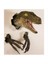 Velociraptor Heykel Duvarı Reçinesi Dinozor Kafası Heykel Duvarı Kapalı ve Dış Mekan Dinozoru Için Asılı Süsleme (Yurt Dışından) 4