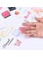 35 Parça Temiz Damga Blokları Akrilik Damgalama Blokları Scrapbooking El Sanatları Için Izgara ile Ayarlanan Araçlar Kartlar Program Kitabı (Yurt Dışından) 4