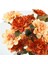 6pcs Yapay Sonbahar Çiçekleri 18 Baş Ipek Anneler Çiçekler Chrysanthemum Portakal Çiçekleri Ev Dekoru (Yurt Dışından) 2