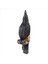 2x Raven Heykeli Raven Reçine Heykeli Kuş Crow Heykel Açık Kargalar Cadılar Bayramı Dekoru Yaratıcı Eauves Dekorasyon (Yurt Dışından) 3