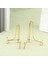Altın Ekran Stand Craft Bracket Kitap Tutucu Fotoğraf Kaide Kasesi Yemek Çerçeve Resim Tabağı Raf Şövale Depolama DEKORU-15CM (Yurt Dışından) 3