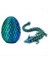 Yumurta 3D Baskılı Ejderha Dragon Egg ile Tam Mafsallı Ejderha Kristal Ejderha Ev Ofisi Dekor Yönetici Masası Oyuncaklar-A (Yurt Dışından) 1