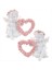 Reçine Süsleri Melek Reçine Heykeli Aşk Kalp Şeklinde Çelenk Figürin Heykeli Sevgililer Için Gün 2 Pcs (Yurt Dışından) 1