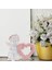 Reçine Süsleri Melek Reçine Heykeli Aşk Kalp Şeklinde Çelenk Figürin Heykeli Sevgililer Için Gün 2 Pcs (Yurt Dışından) 2
