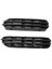 Araç Parlak Siyah Çamurluk Yan Panel Izgaralar Bmw 5 Serisi E39 Çamurluk Havalandırma Mesh 51137896849 51137896850 (Yurt Dışından) 3
