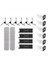 Mova Için Z50 Ultra / Mova Z5 Pro / Mova Z5 Aksesuarları Tricut Fırça Toz Torbası Paspas Robotlu Süpürge Yedek Parçaları (Yurt Dışından) 1