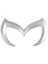 Silver Evil M Logo Amblem Rozeti Mazda Için Çıkartma Tüm Model Araba Gövde Arka Gövde Çıkartma Sticker Isim Plakası Dekor Aksesuarları (Yurt Dışından) 1
