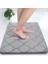 Bellek Köpük Banyo Mat Rug Ultra Yumuşak Kaymaz ve Emici Banyo Halı Makine Yıkama Kuru Rahat Gri (Yurt Dışından) 4