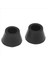 60PCS Siyah Sandalye Kanepe Sofra Kauçuk Mobilya Bacak Uç Kapakları 16MM Dia (Yurt Dışından) 3
