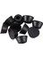 50 Adet 21MM x 10MM Konik Gömülü Kauçuk Ayak Tamponları Siyah (Yurt Dışından) 2