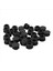 Yuvarlak Masa Sandalye Bacak Tüp Boru Ekleme Kapağı 19MM Dia 120PCS Siyah (Yurt Dışından) 4