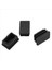 80 Pcs Plastik Dikdörtgen Uç Kapak 30MM x 20MM Dişli Boru Tüpü Kauçuk Ayaklar Ekleme (Yurt Dışından) 4