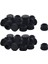 Blanking Uç Kapaklar Yuvarlak Tüp Ekleme Kapak 19MM Dia 40 Pcs Siyah (Yurt Dışından) 1