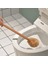 Modern Versiyon Klozet Fırçası Doğal Hindistan Cevizi Elyaf Fırça Başı ve Banyo Tuvalet Için Kayın Ağacı Sap - Sağlam Derin Temizlik Asma Kancalı Tuvalet Temizleme Fırçası (Yurt Dışından) 2