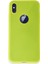 iPhone x Kılıf First Silikon - Parlak Sarı 1