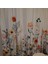 2pcs Çiçek Duş Perdesi 24 Kancalı Suluboya Botanik Çiçekler Dekoratif Banyo Perdesi Modern Banyo (Yurt Dışından) 5