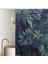 Yeşil Duş Perdesi Yaprak Baskı Deseni Modern Doğal Bitki Deseni Polyester Banyo Su Geçirmez Perdeler (Yurt Dışından) 4
