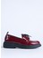 Bordo Kadın Loafer Rınad 1