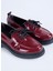 Bordo Kadın Loafer Rınad 5