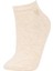 Kadın 5'li Pamuklu Patik Çorap V5122AZNS 16