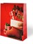 Yılbaşı Temalı Lüks Karton Çanta Ip Detaylı 26 x 32 cm 5 Adet 1