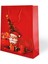 Yılbaşı Temalı Lüks Karton Çanta Ip Detaylı 26 x 32 cm 5 Adet 1