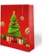 Yılbaşı Temalı Lüks Karton Çanta Ip Detaylı 26 x 32 cm 5 Adet 1