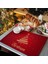 Merry Noel Ağacı Placemats Seti 6 Kaymaz/silme Temiz Keten Yemek Masası Paspas Seti Isıya Dayanıklı Masa Astarı (Yurt Dışından) 2