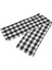 Buffalo Check 13X70INCH Siyah Beyaz Ekose Masa Koşucu Parti Noel Etkinlikleri Için Yemek Masa Koşucuları Ev Dekor (Yurt Dışından) 2