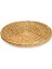8 Paket Yuvarlak Su Sümbül Placemat Li Dokuma Hasır Masa Yer Paspasları 38CM (Yurt Dışından) 3